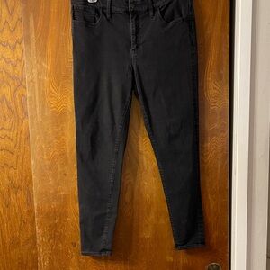 Madewell Women's Black Skinny Jeans